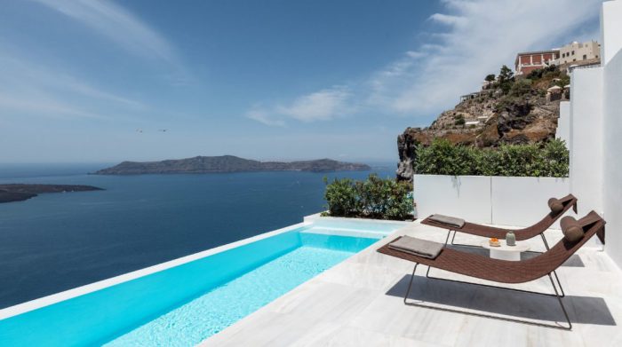 Fira Villas Caldera Views | Private Pools | Luxury Santorini Villa Holidays