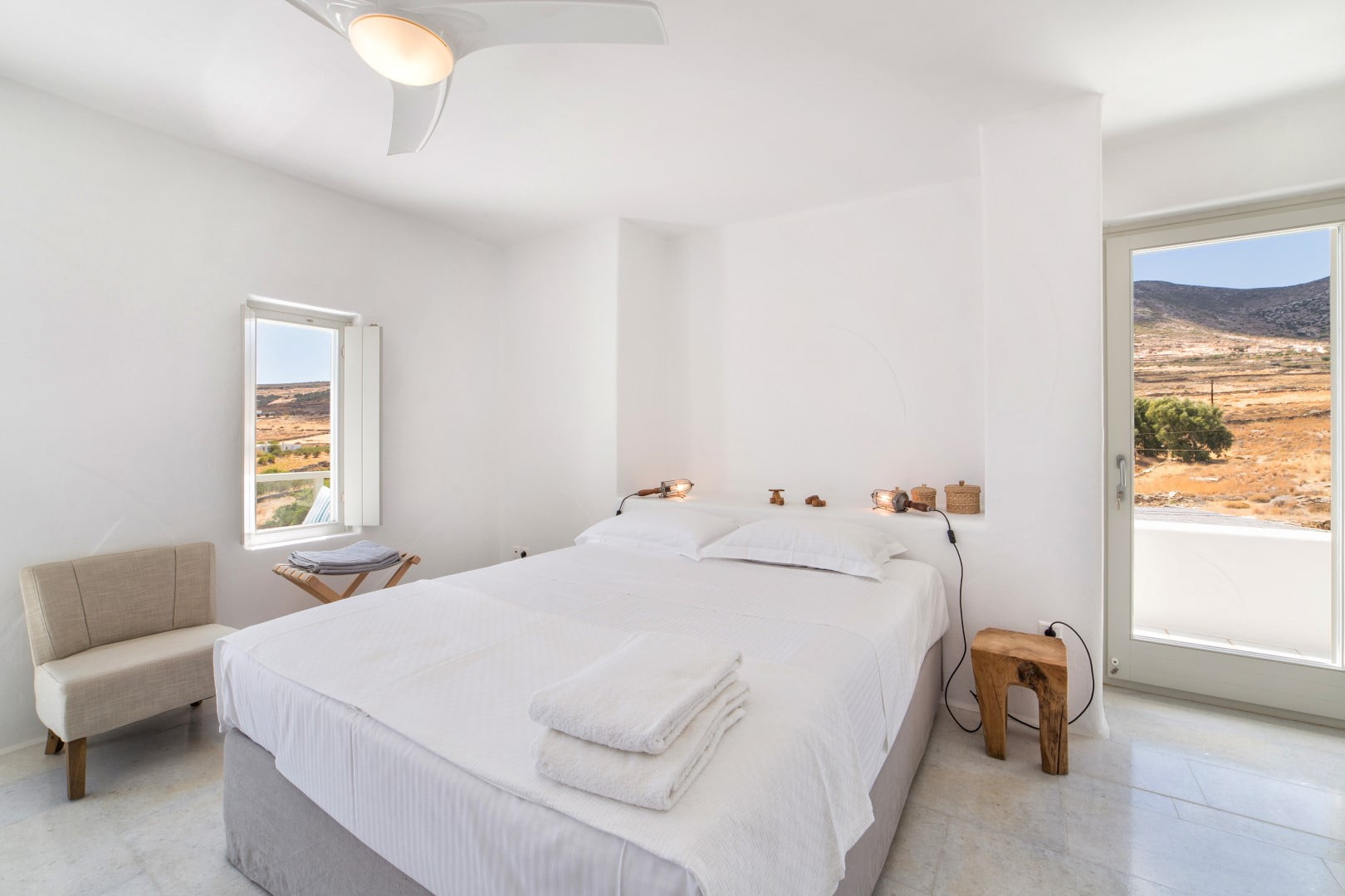 double villa tanya golden bay paros