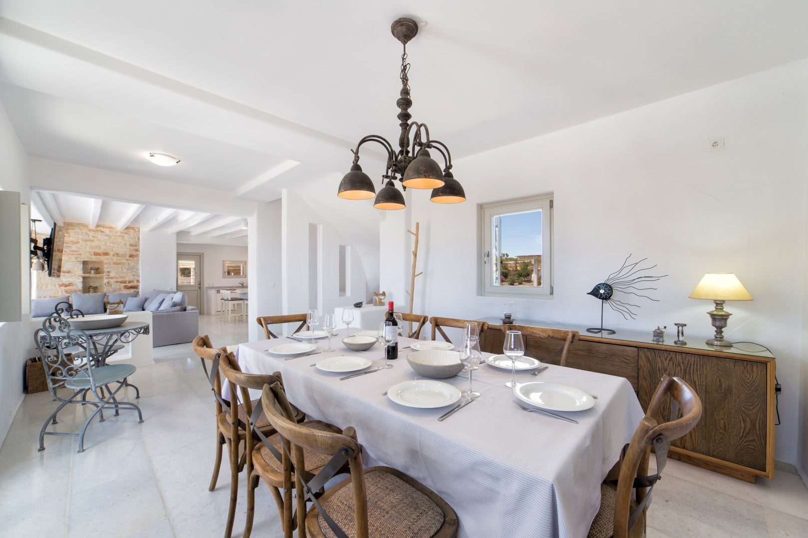 dine villa tanya golden bay paros